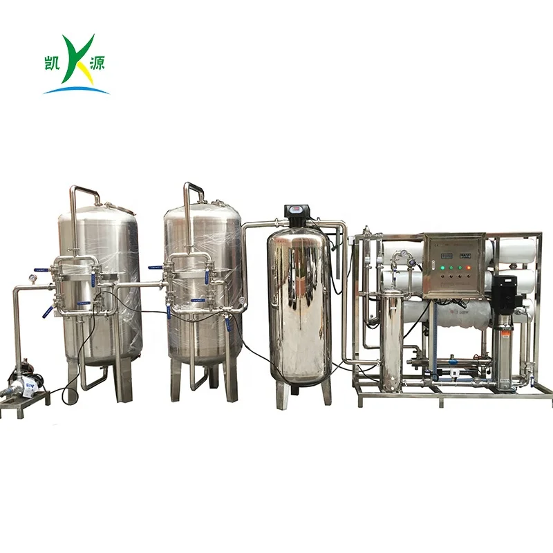 Stainless Steel Osmosis Inversa 3000 planta de purificador de agua Water Purifier Industrial Ro Water Machine For Bottled Water