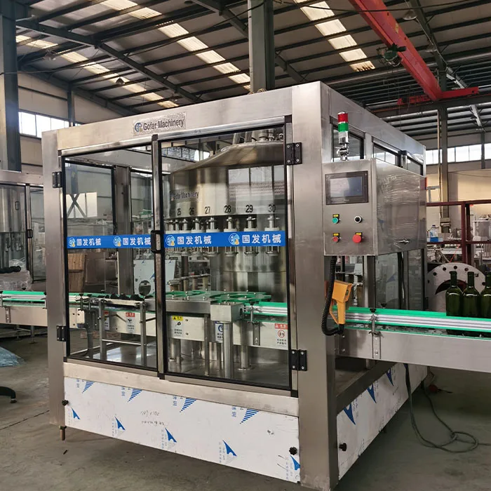 GOFAR Automatic  12 18 24 filling Stainless Steel Filling Machine Glass wine Vodka Liquid Juice Liquid Filling Machine