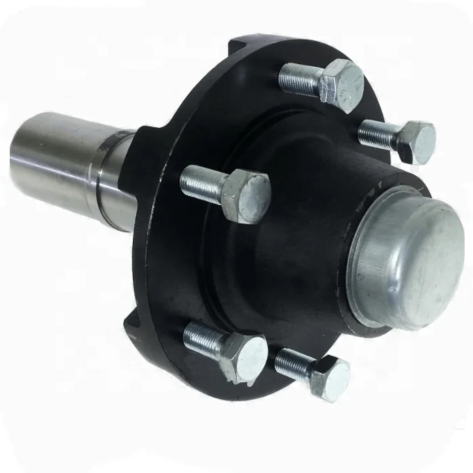 1000 кг Легкий Грузовой автомобиль с прицепом 7 дюймов концентратор барабанная электрическая тормозная ось в сборке мост в сборе