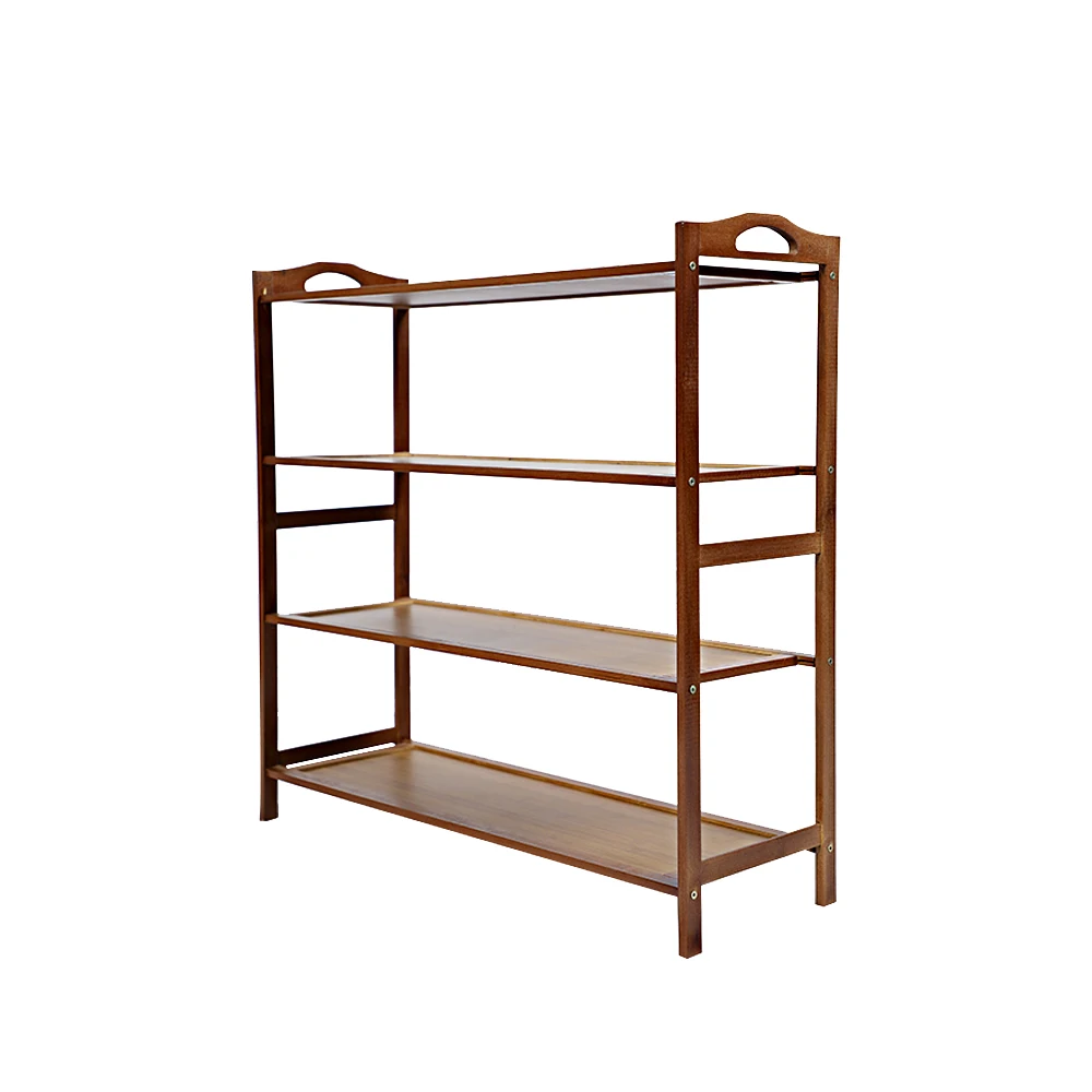 Hot sale  Functional  Shoe rock  Multifunctional bamboo Shoe Rack simple enviroment bamboo furniture for living room