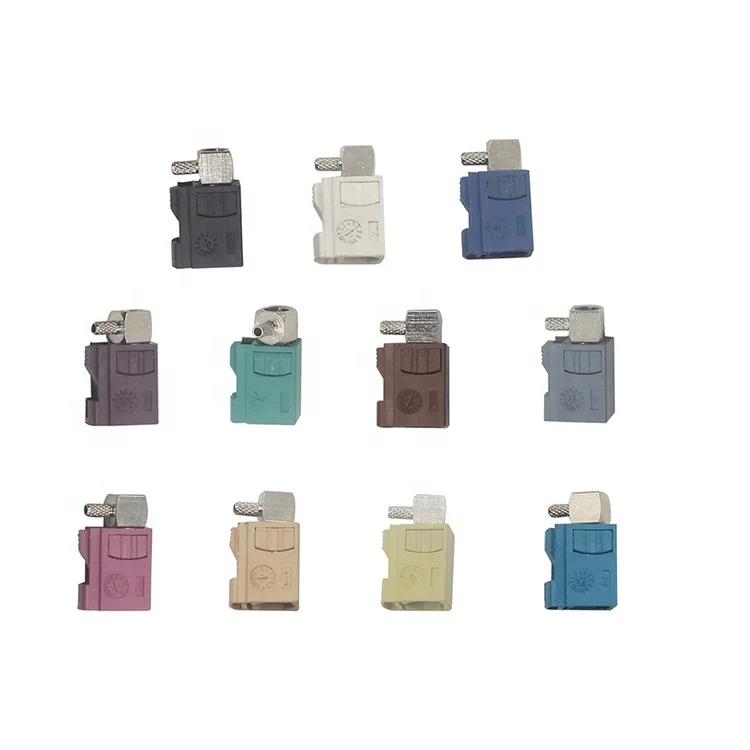 Fakra connector coding Z type SMB  right angle female  for Car Video, TV, Radio, Camera RG174, RG316 Coaxial cable