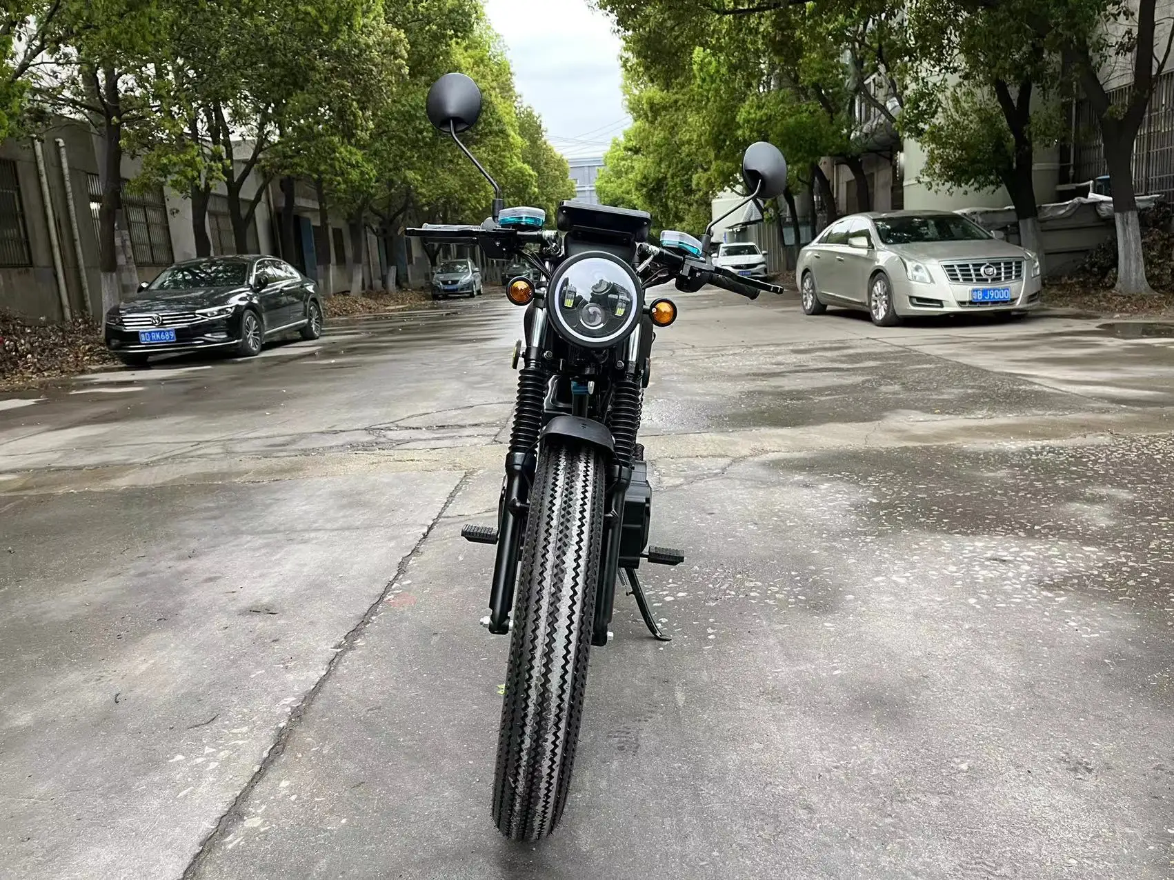 Classic Retro model CG  electric motorcycle for Adults