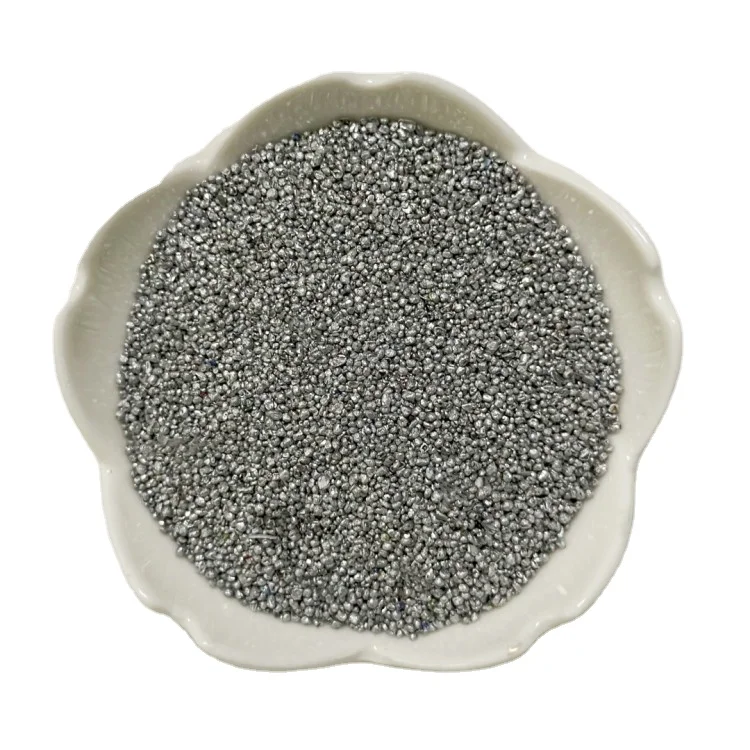 Industrial aluminum bean pellet aluminum segment High purity aluminum grain for sewer