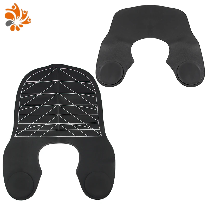 Гладкая утяжеленная поверхность для стрижки волос, нескользящая накидка для стрижки волос, накидка для волос