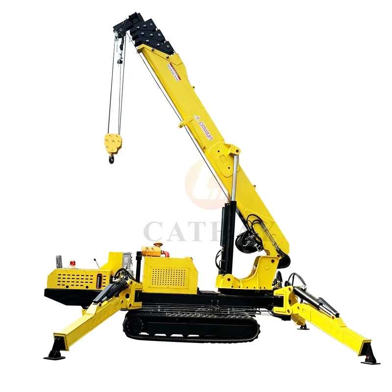 portable crane 1 ton 10m 16m 20m cranes construction 1 ton engine crane