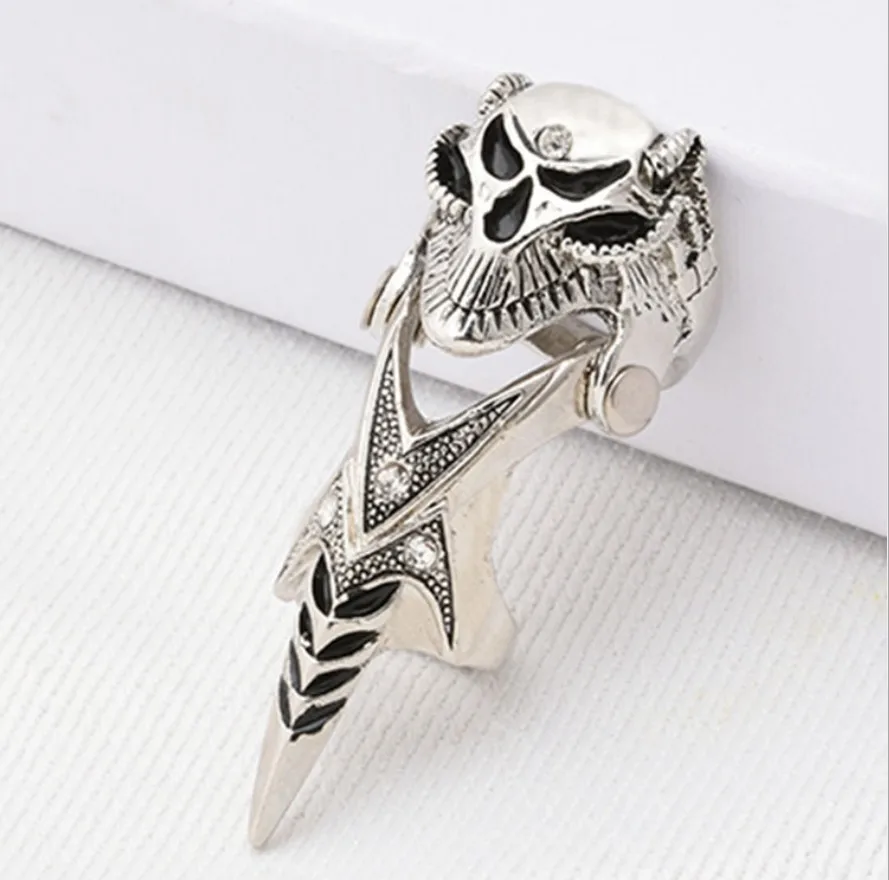 fashion copper alloy finger ring armor for women