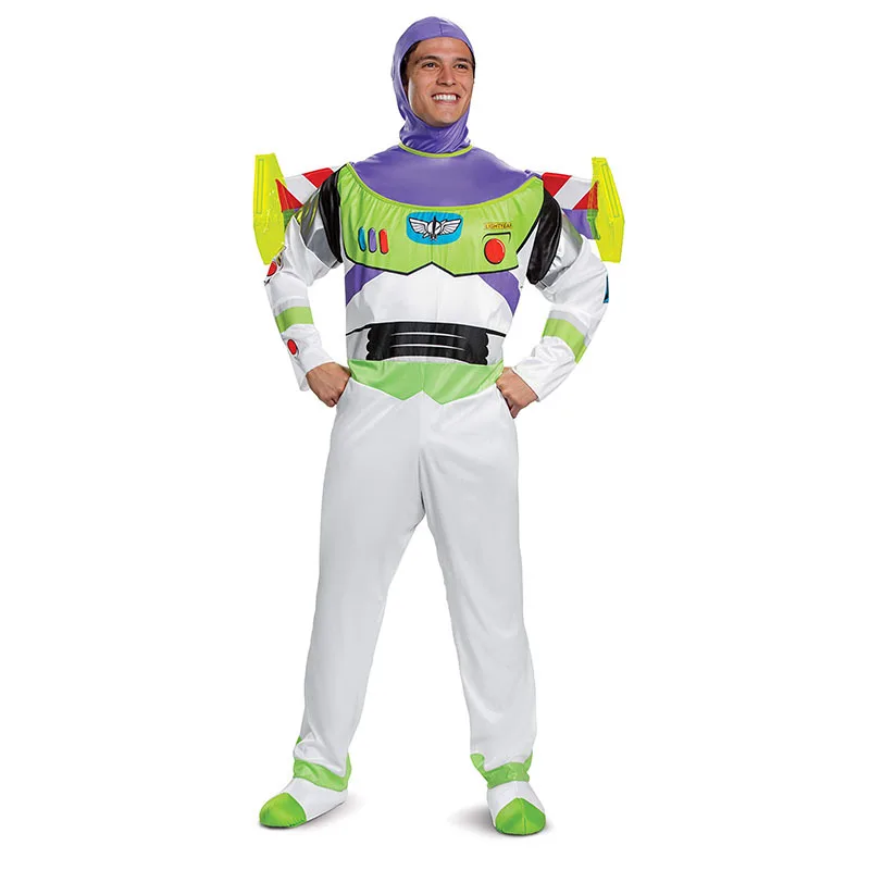 BAIGE Pixar Buzz Light year Toy Story 4 Classic Costume Buzz Light year Costume Halloween Costumes