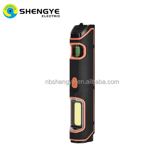 Отдых на природе, 6 в 1, инструменты для ремонта автомобилей с красным лазером 5 Вт светодиодный свет с пузырьковым уровнем с резиновым покрытием COB перезаряжаемый ручной новое поступление