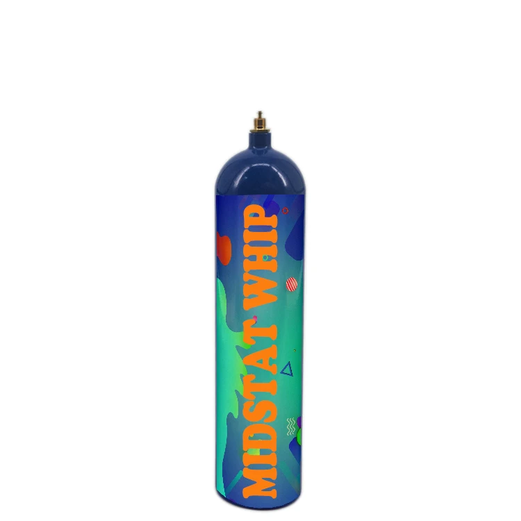 ODM 0.95l Portable Gas 615g Nitrous O2 Cream Chargers Cylinder