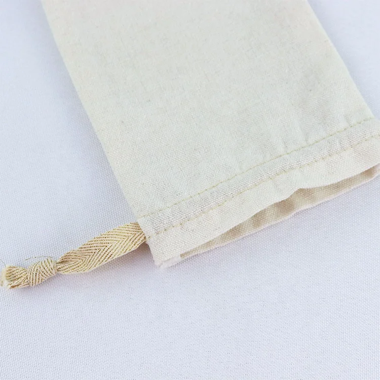ISO BSCI LVMH factory eco-friendly small silk gift bags polyester logo satin drawing string bag custom cotton