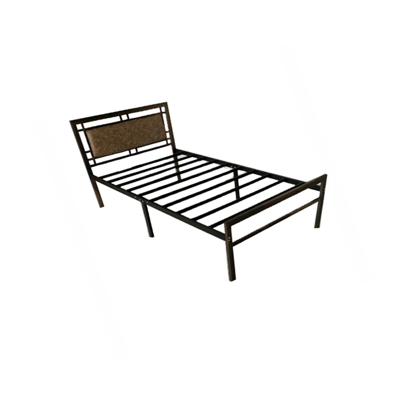 factory price high quality modern design metal material bed frame for hotel