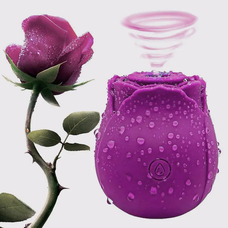 Factory Price Male Sucking Function Stimulator Clitoralis Waterproof Vibrating Pink Rose vibrator with tongue for women
