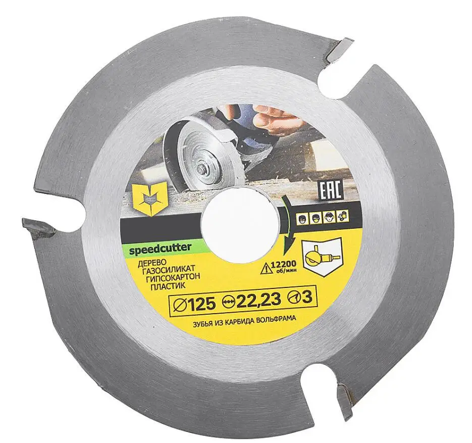 125 мм 3 T мультиинструмент шлифовальный диск пила дисковая пила лезвие карбид наконечник режущий диск для резьбы по дереву