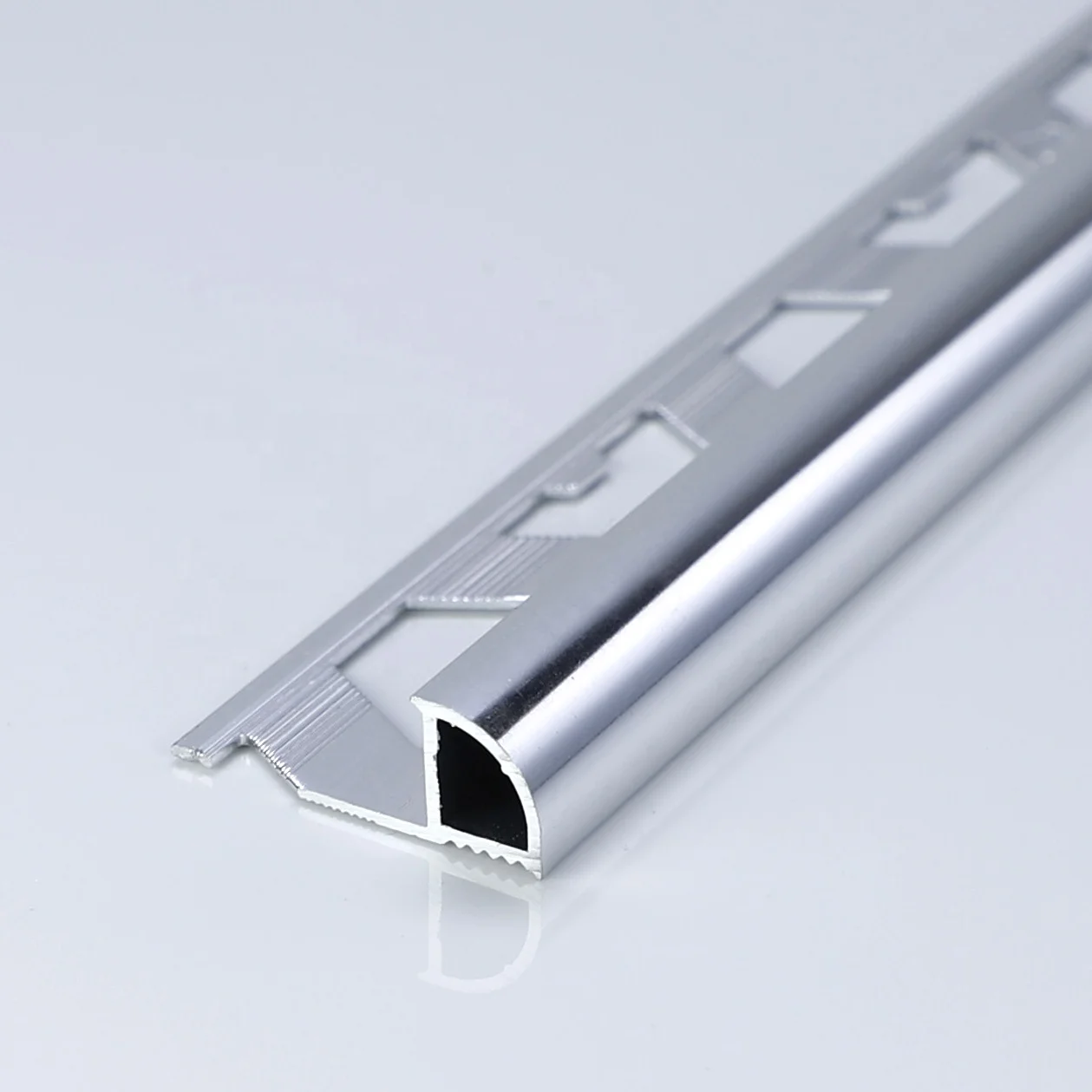 Leading Manufacturer NIUYUAN Customisable Aluminium Round Edge Close Tile Trim