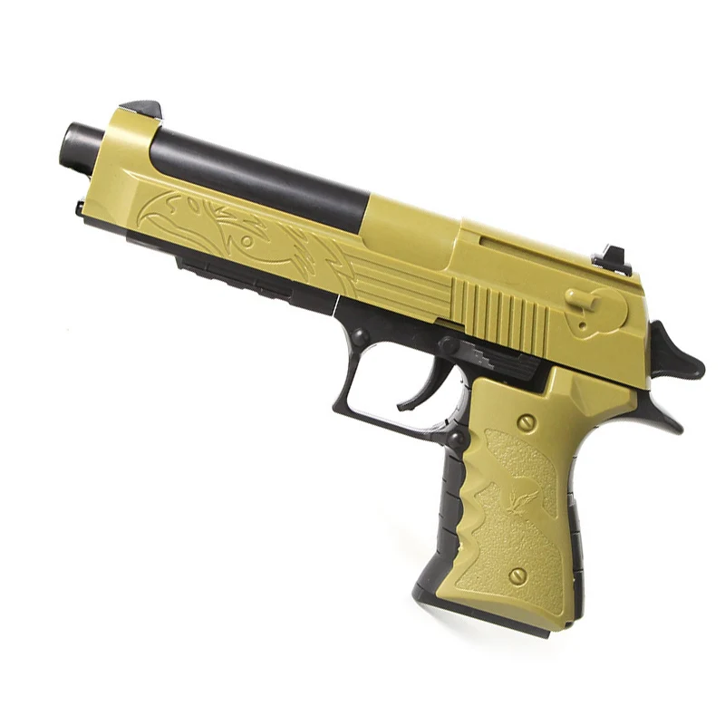 Building Blocks Pistol Rifle Diy 3d Miniature Model Plastic Gift  Assembly pistol Toy Gun for Boy Kid with Building Instruction