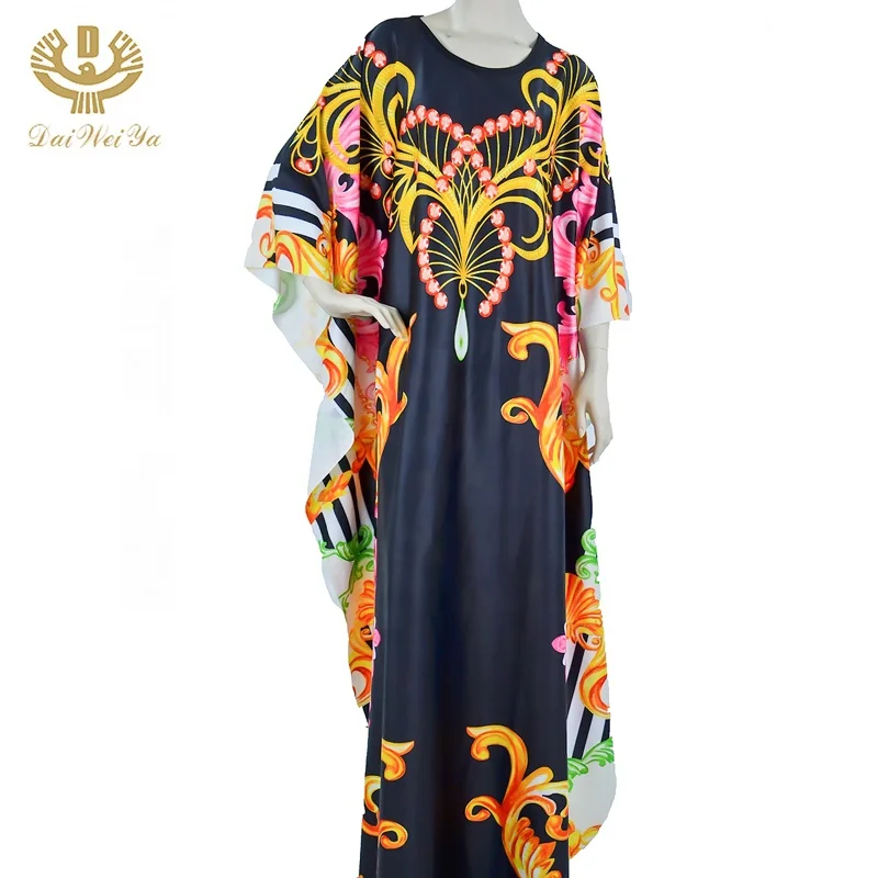 islam boubou abaya fat women causal gown modern african dress