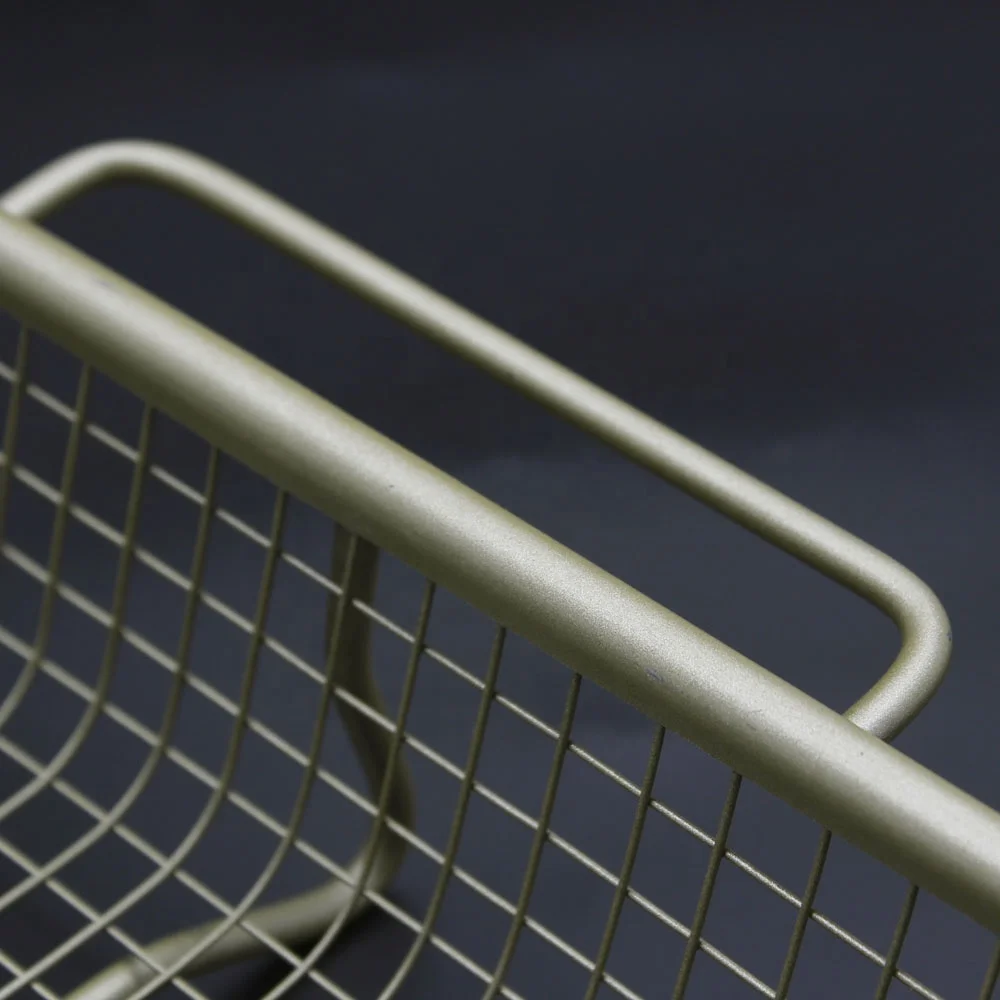 XXL Eco-Friendly Folding Storage Basket Colorful Bamboo Fruit Vegetable Wash Basket Stainless Steel Basket XL Option Available