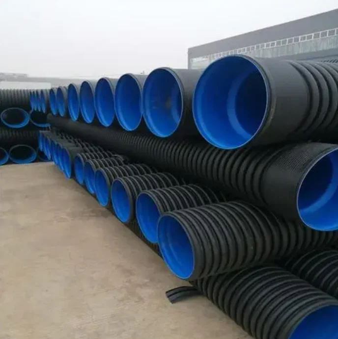 Boxi Заводская Подгонянная дюймовая цветная Hdpe стальная полоса с резьбовой гофрированной трубой