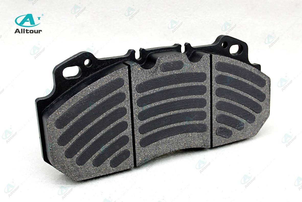 Truck brake pads of commercial vehicle trailer, bus European market truck parts for Renault truck, volvo truck brake pads