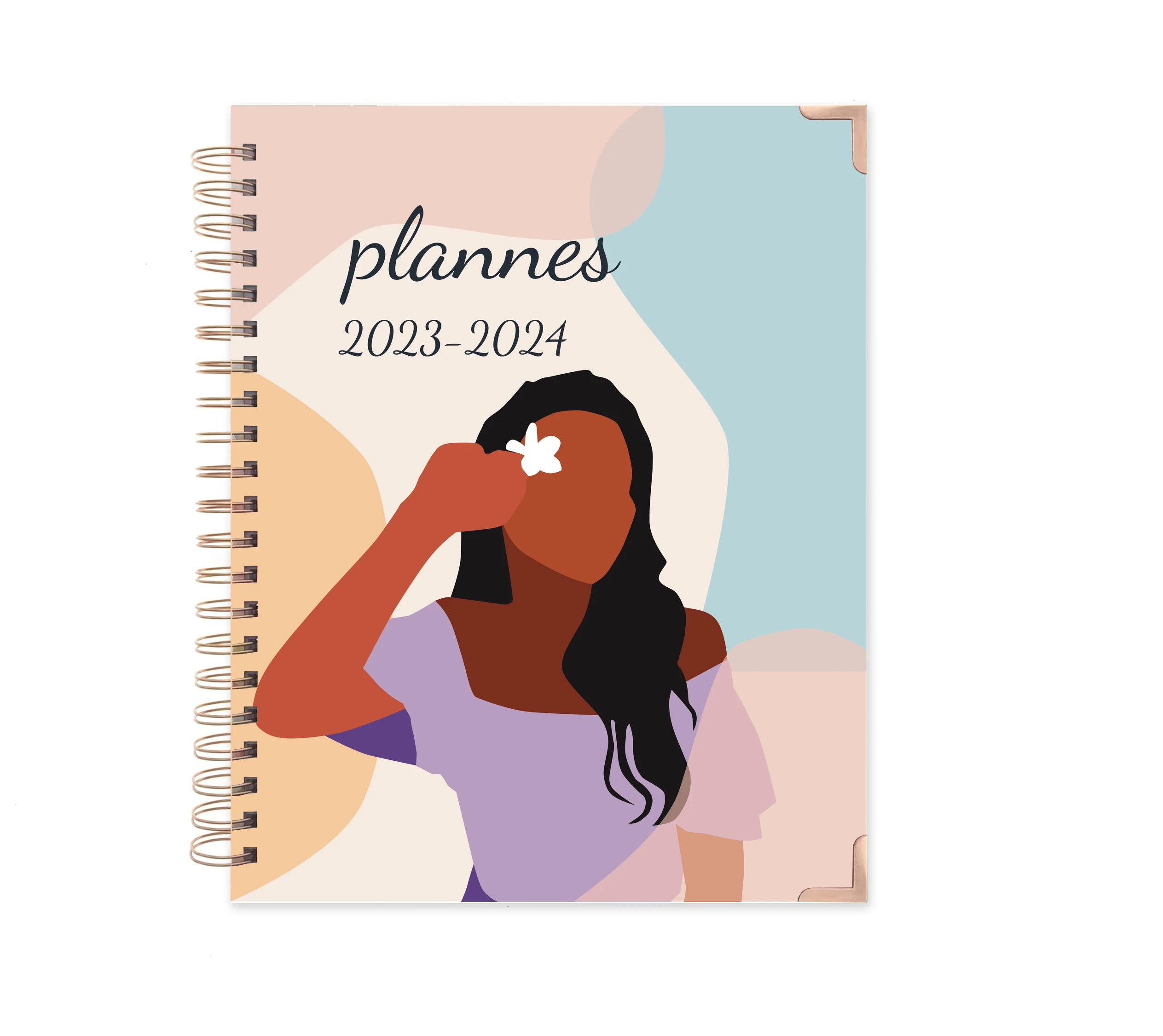 Journal A5 Hardcover Notebook Promotional Gifts Personalized Custom Self care wellness women planner free design for wholesale
