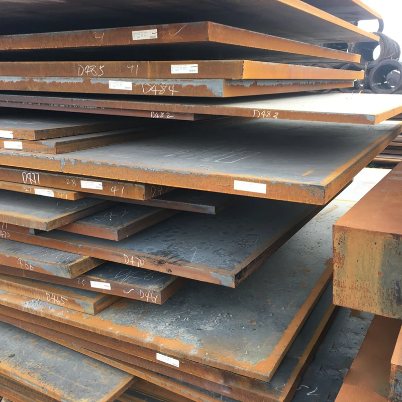 Professional Mild Sheet S235 ST37 ASTM A36 Corten Steel Plate With Stock