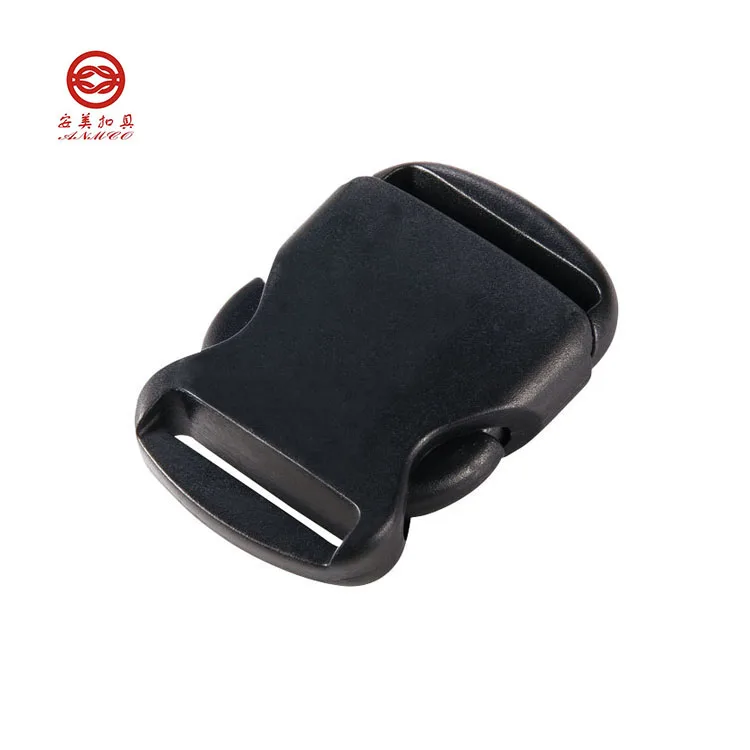 Two Sectional Snap Fastener Clasp Plastic Sided Quick Release Buckle For Backpack