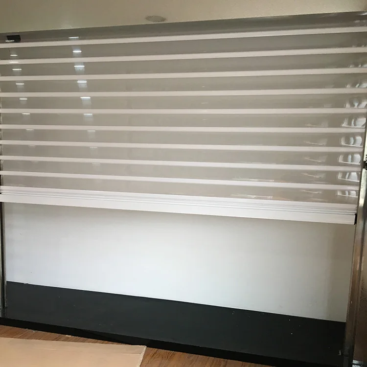  Прозрачная вращающаяся дверь затвора из поликарбоната для коммерческого магазина