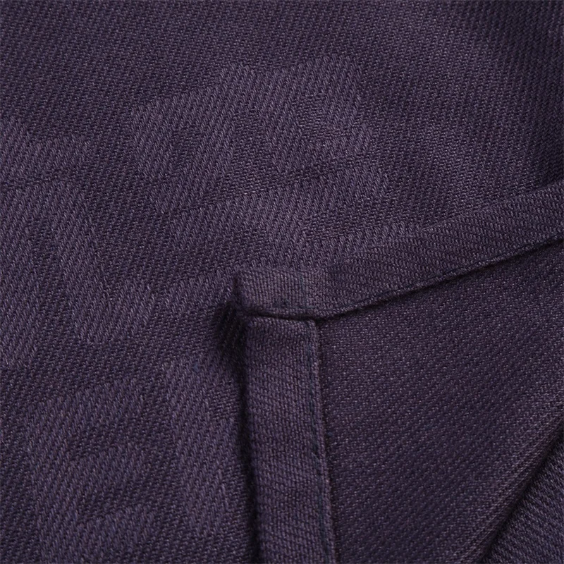 RPET blue modacrylic polyester custom oem woven throw blanket material