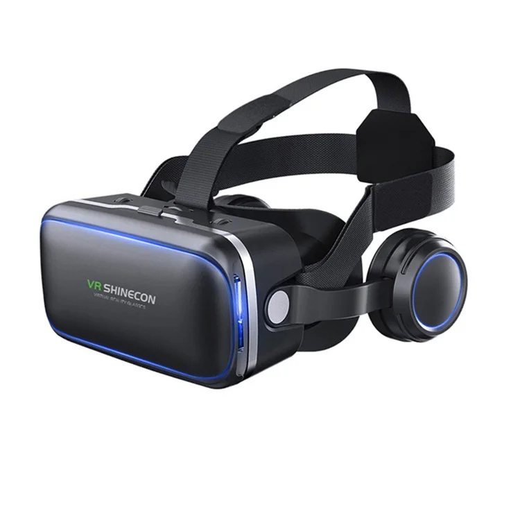 Promotion! 2019 Hot New Products 3D VR Glasses Virtual Reality 3D VR BOX With Headphone For Sale
