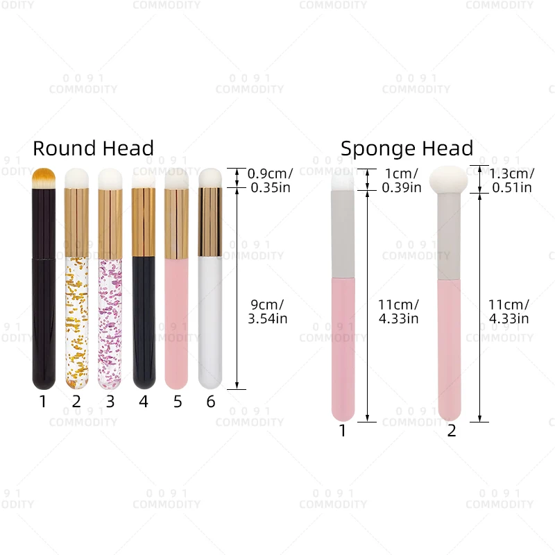 Cleansing Soft Wand Wooden Foam Eyebrow Pore Eye Makeup Cleaning Extension Brush Shampoo Blackhead Nose Lash Eyelash Wash