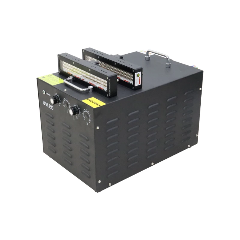 24030 High Power Water-Cooled UV LED Curing Lamp System for UV Ink Pre-curing for Ricoh G5 G6 and UV Glue Curing 365nm 395nm