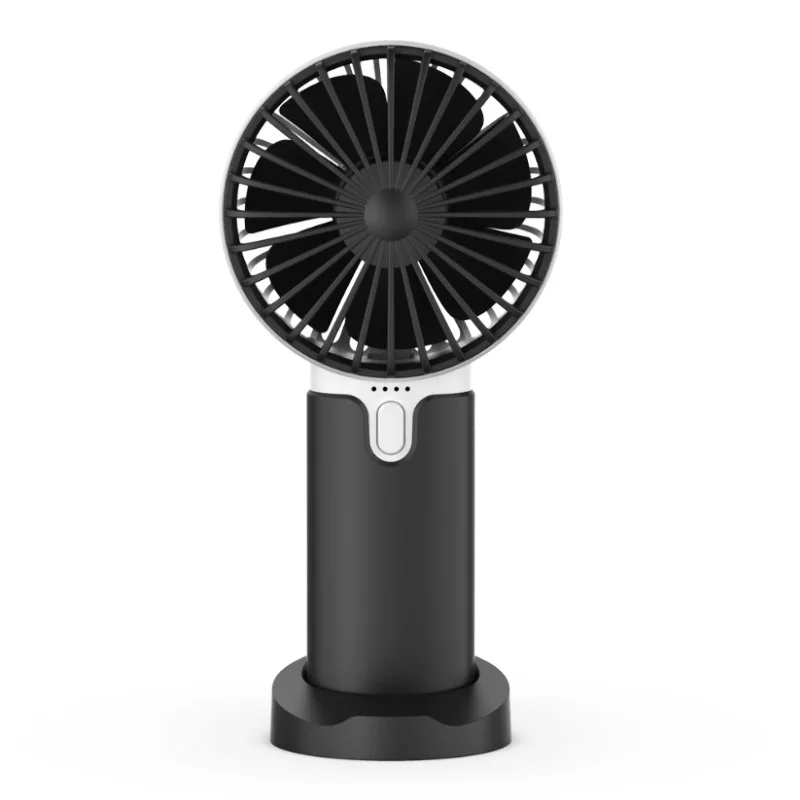 New Strong Wind Long Lasting Handheld Mini Fan Cooling Mini Portable Rechargeable Hand Electric Fan with Cellphone Stand