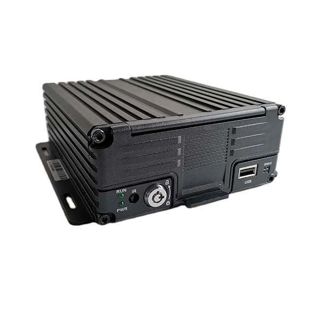 
1080p MDVR H.265 MDVR с 4G LTE и GPS-трекером 4 камеры FHD запись 