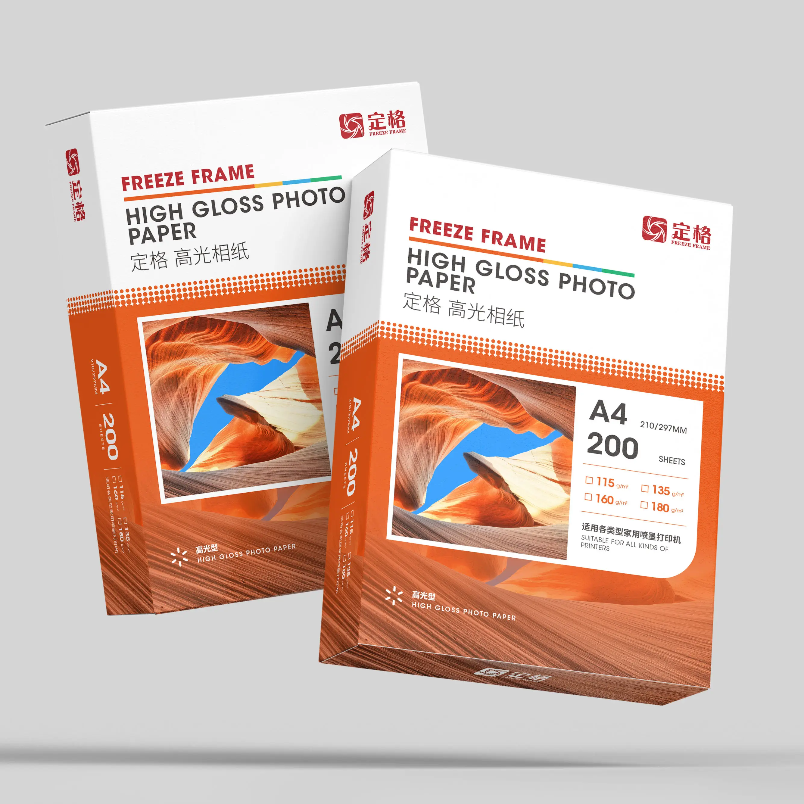 Amazon Best Selling 80g Single Sides Glossy photo paper roll paper photo for BROTHER Inkjet Printers