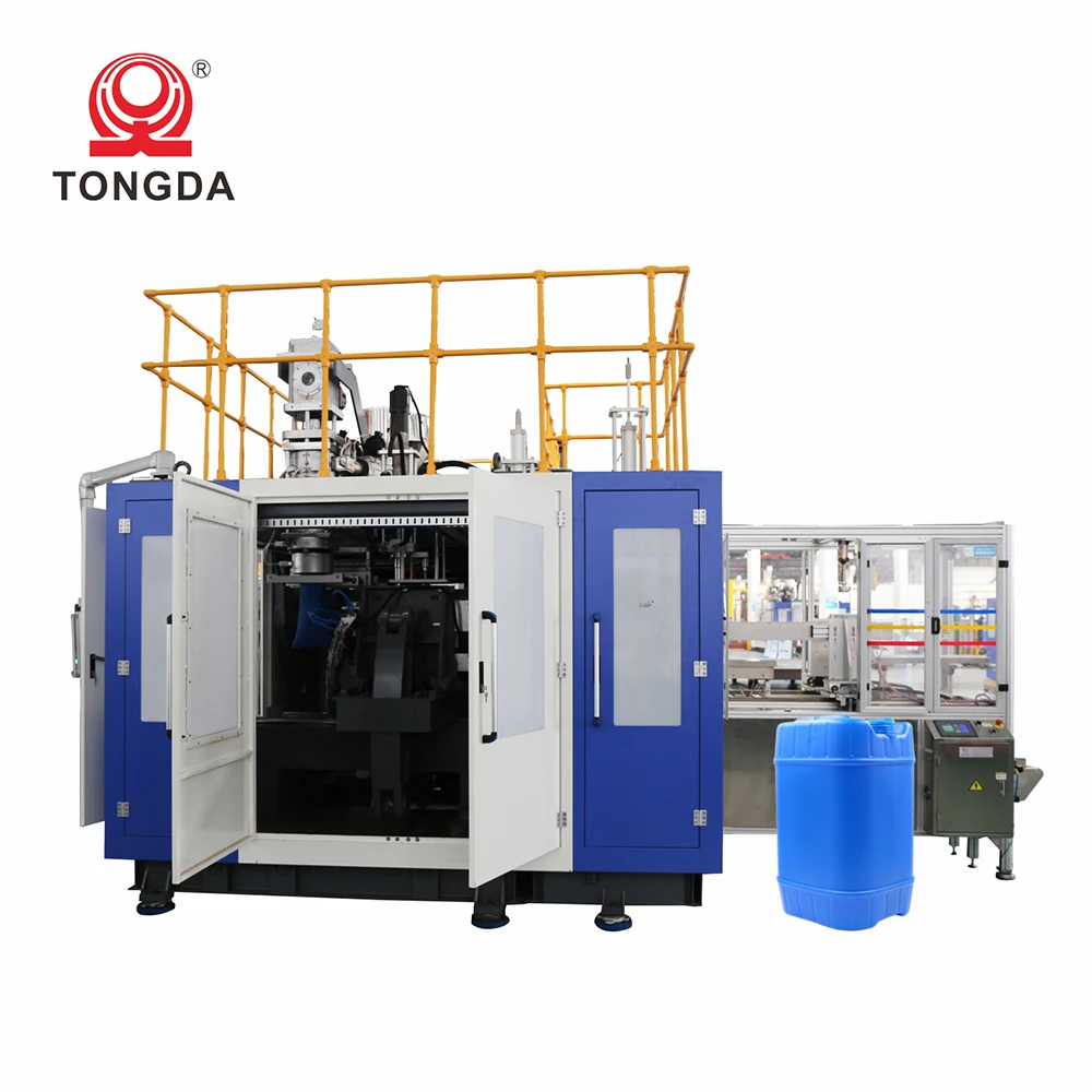 TONGDA HSll30L Fully automatic extrusion plastic drum jerry can making  machine