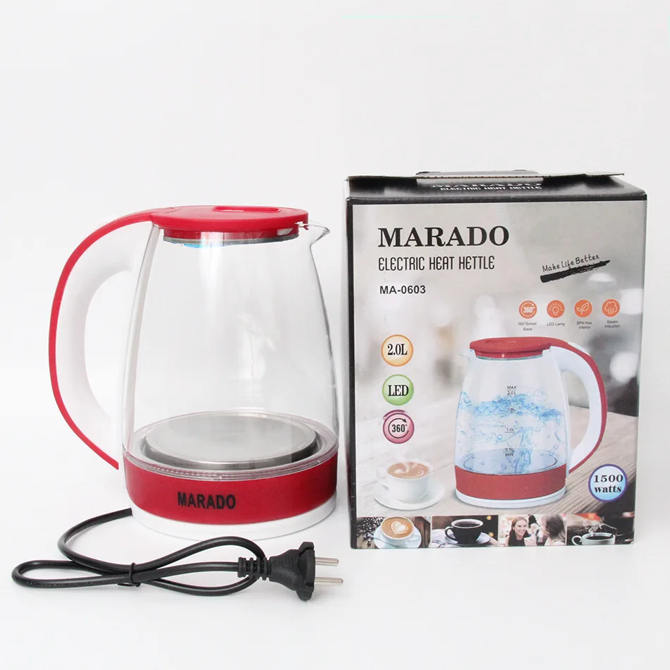 MARA DO2.0L Large-capacity glass kettle automatically cuts off power and boils tea ware