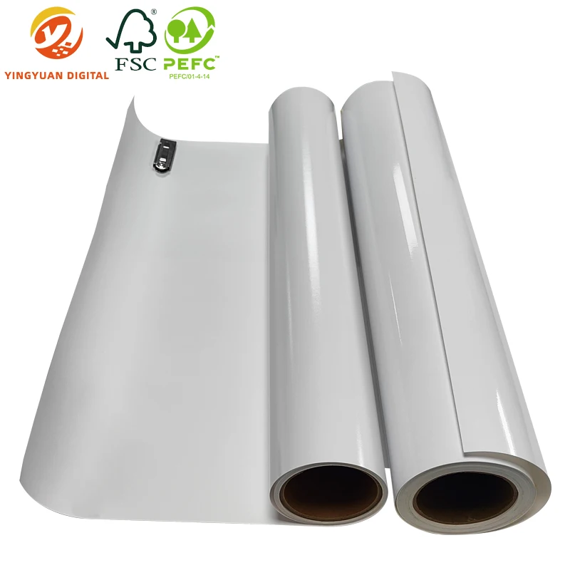 270gsm  A1 24/36/44 high glossy Luster  photographic class photo printing digital RC photo paper roll