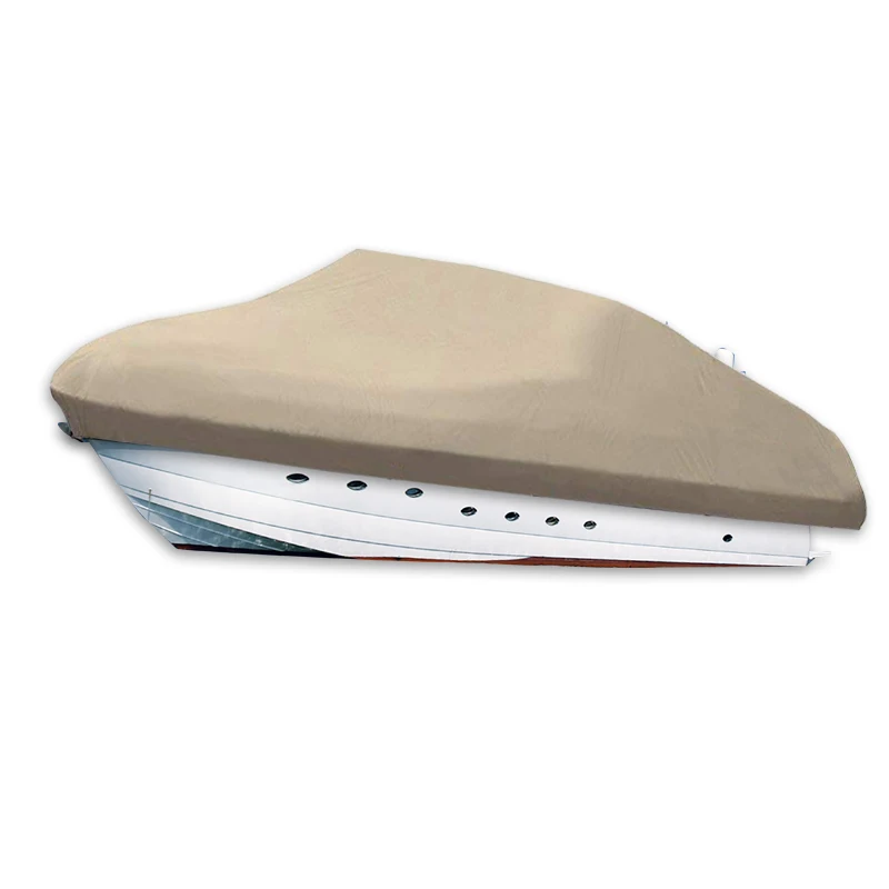 Outdoor Waterproof Oxford 600D Ripstop Full Size Trailerable Center Yacht Boat Cover