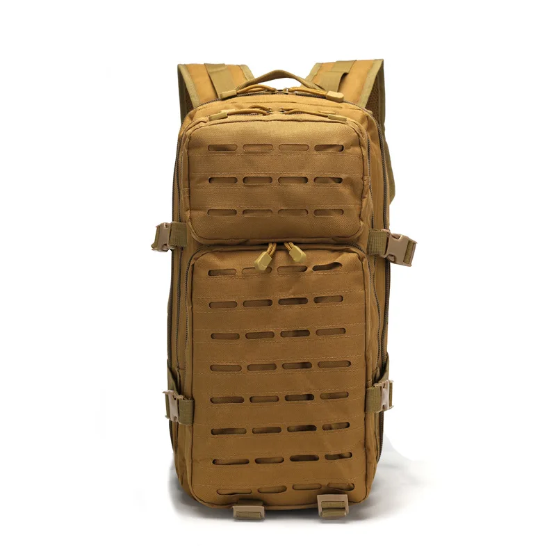 1201 Custom Wholesale OEM Camouflage Outdoor Mountain Climbing Tactical Blank Black Mens Work Backpack