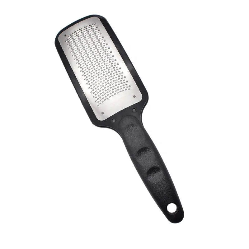New design factory hot selling  stainless steel big foot file with PP handle