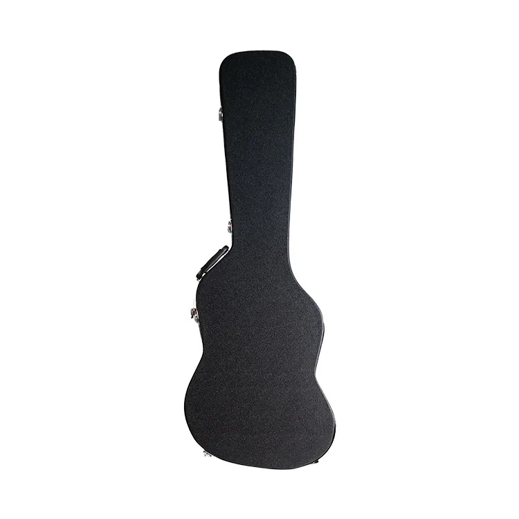 TN-YH-FD-1ST factory price wholesale black hard wood board Pu leather classic guitar case