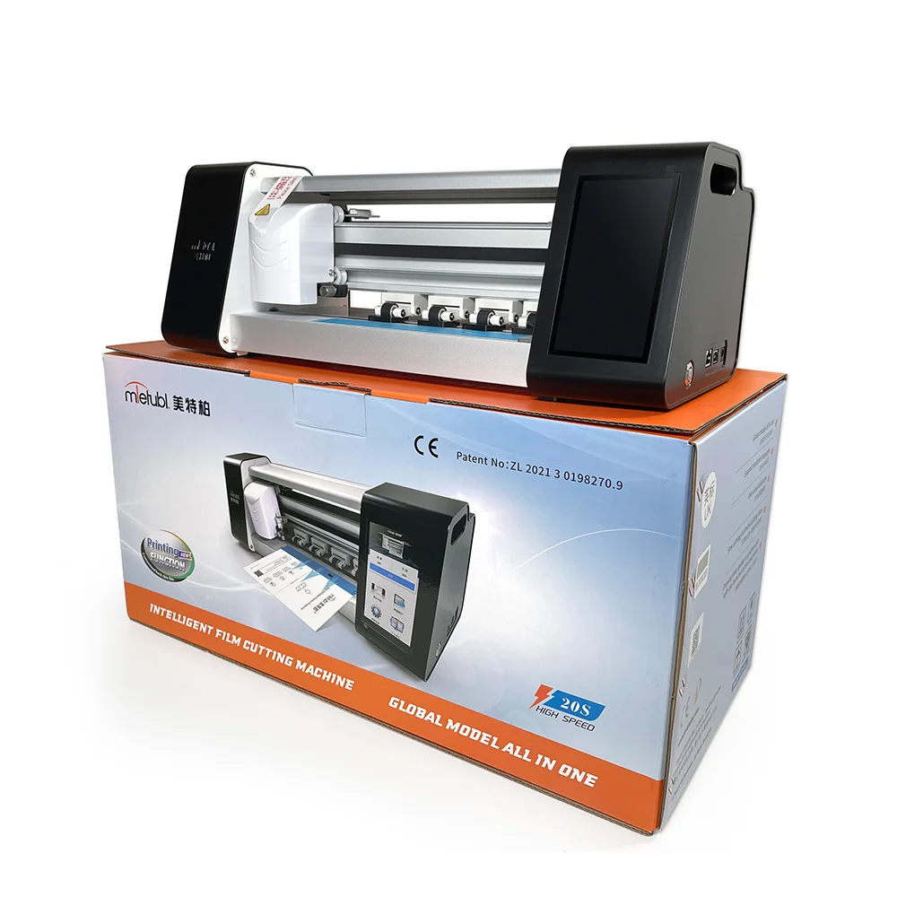 Business Trend Unlocked System Nano Hydrogel TPU Plotter For Cutting Mobile Skin Machine