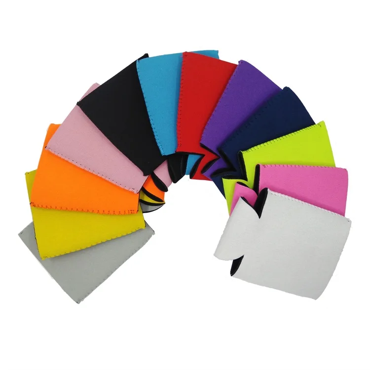 Wholesale Blank Neoprene Beer Can Cooler Holder,Customized Blank Stubby Holder With Your Logo