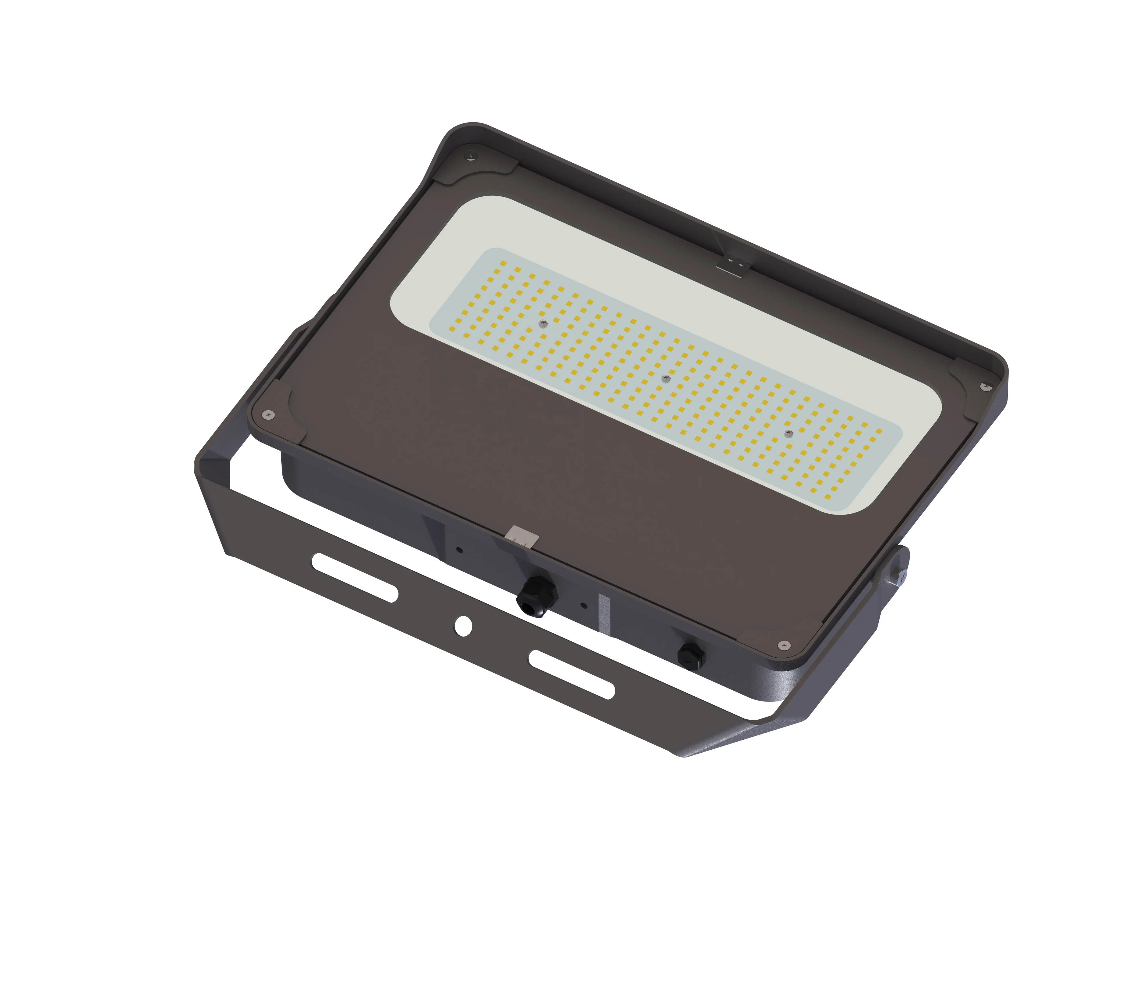 IP66 60W/150W/200W High Quality Aluminum Outdoor Handy Brite Floodlight for Street Garage Factory Garden  ETL listed