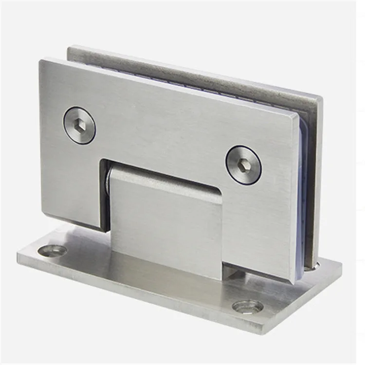 Stainless steel wall to glass single side glass shower door hinge