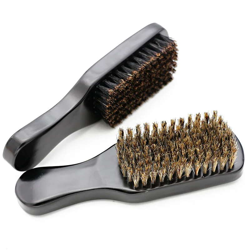 
wholesale best selling long handle custom beard brush boar beard brush black shave brush 