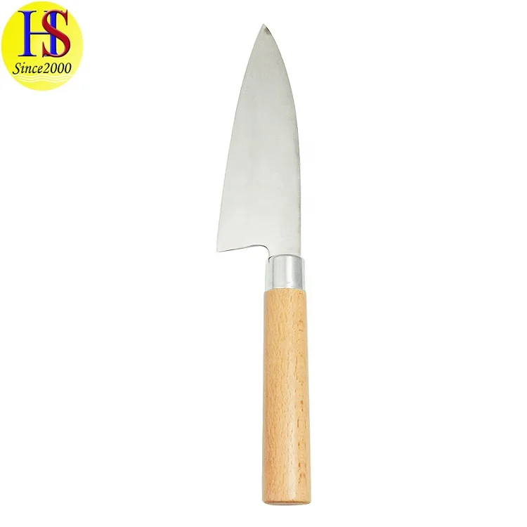 Kitchen 6.5 Inch Stainless Steel Japanese Chef Butcher Knife with Wooden Handle