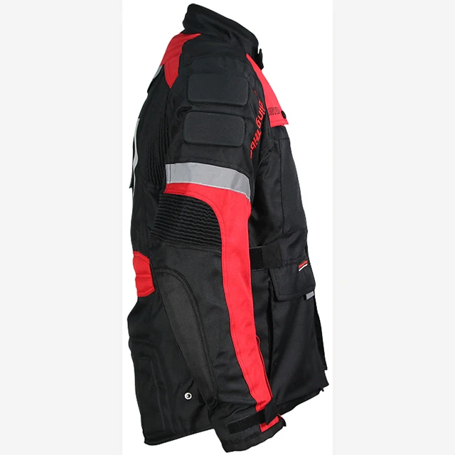 RIDING TRIBE  Winter Safest Mens Armored Sport Motorcycle Touring Clothing Jacket