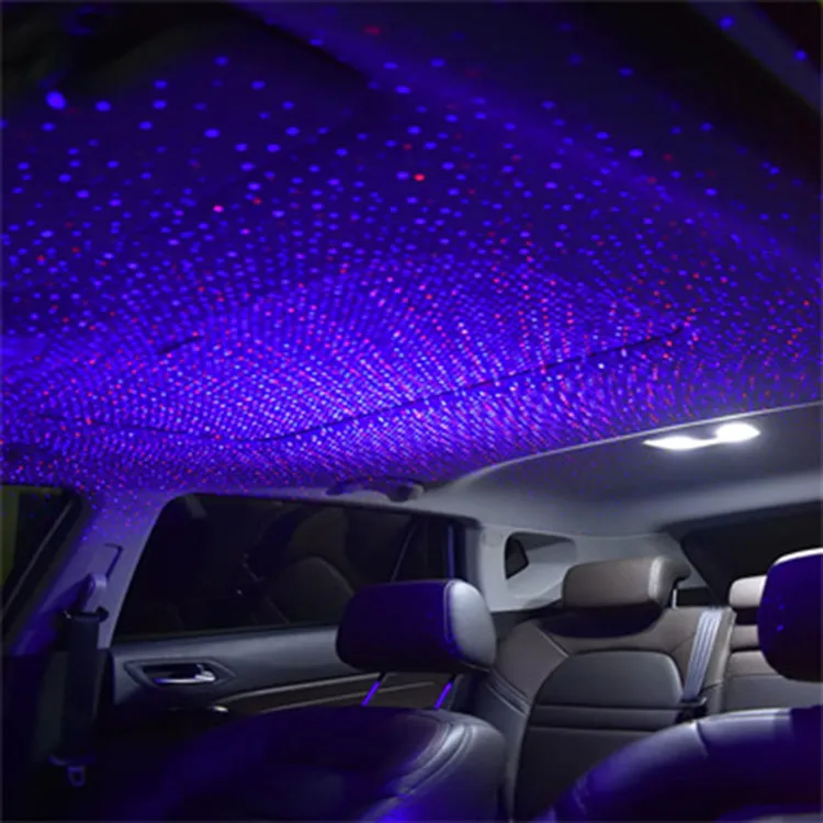 Universal Car Roof Star Light Led Interior Romantic Colorful Starry Sky For Car Led Ceiling Ambient Lights Atmosphere Decorative