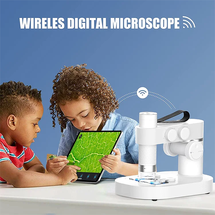 Beaverlab Indoor Outdoor Wireless Monocular Learning Digital Camera Mikroskop Science Toy Educational Microscope for Children